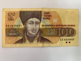 Bancnota 100 LEVA - 1993 - Bulgaria - P-102b