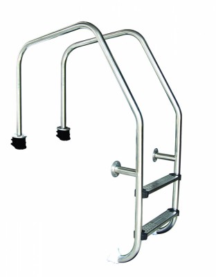 Scara piscina gratar perimetral din inox cu 2 trepte Emaux OF215-S foto
