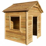 Casa de joaca &icirc;n aer liber, 120 x 120 x 146 cm, lemn de pin GartenMobel Dekor, vidaXL