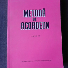 METODA DE ACORDEON - MISU IANCU EDITIA IX