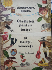 Constanta Buzea - Carticica pentru fetite si baieti vevereti foto