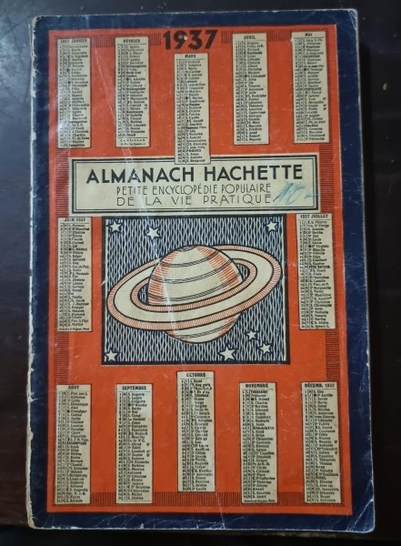Almanach Hachette 1937