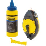 Stanley 0-47-465 - Set pentru trasat cu flacon cu creta albastra