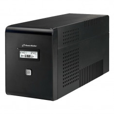 UPS line interactiv Powerwalker, 4 x Shuko, baterie 2 x 12 V / 9 Ah, 1500 VA, 900 W foto