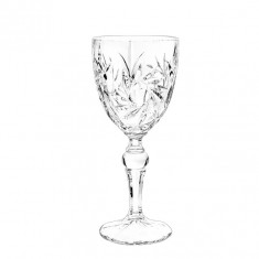 Set 6 pahare Vin Rosu Pinwheel din Cristal de Bohemia 260ml COD: 3407