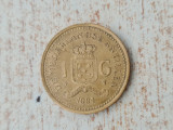 1 gulden 1994 Antilele Olandeze., Australia si Oceania, Cupru-Nichel