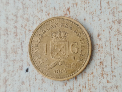 1 gulden 1994 Antilele Olandeze. foto