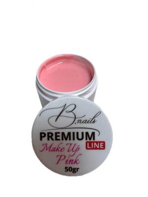 Gel unghii 3 in 1 autonivelant MAKE UP PINK Premium B.nails 50g foto