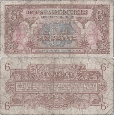 1946, 6 pence (P-M10a) - Regatul Unit foto