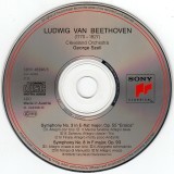 Ludwig van Beethoven | The Cleveland Orchestra &bull; George Szell - Symphony No.3 &raquo;Eroica&laquo; &bull; &raquo;H&eacute;roique&laquo; | Symphony No.8, CD, fara coperti