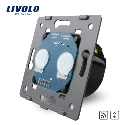 Modul intrerupator draperie wireless cu touch LIVOLO SmartElectro IntelligentHouse foto
