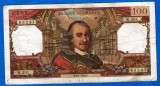 (7) BANCNOTA FRANTA - 100 FRANCS 1969 (02.01.1969), PORTRET PIERRE CORNEILLE