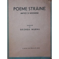 POEME STRAINE ANTICE SI MODERNE