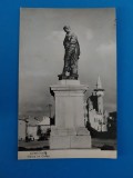 CPIB 23384 CARTE POSTALA - CONSTANTA, STATUIA LUI OVIDIU, RPR, CIRCULATA, 1961, STAMPILE, TIMBRU
