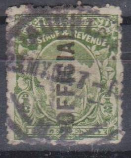 NEW ZEALAND, 1900, stampilat (G1) foto