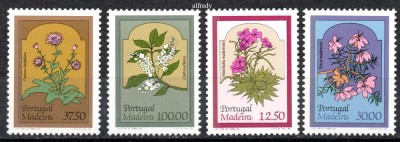 PORTUGALIA - Madeira 1983, Flora, serie neuzata, MNH foto