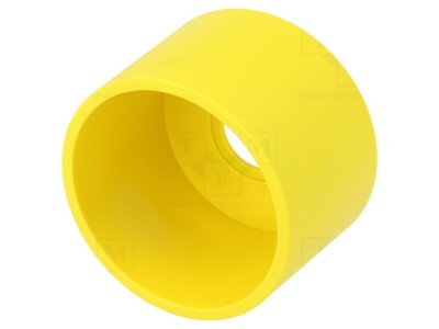 Colier de protecție galben plastic foto