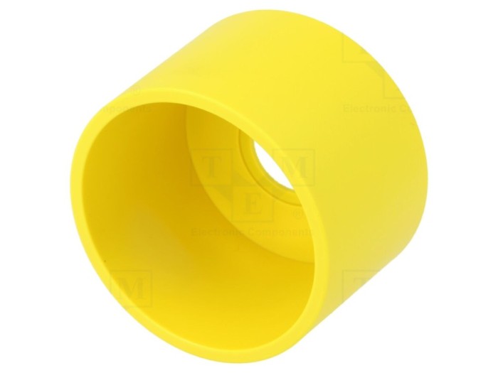 Colier de protecție galben plastic