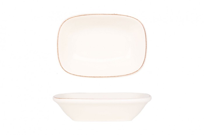 Bonna Placa de service - Retro - Por&Aring;&pound;elan - 17x11.5 cm - set de 2