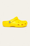 Cumpara ieftin Crocs papuci Classic culoarea galben 207431