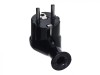 Stecher Schuko tata Negru, ELPL-WT-50/BK-PTL, Oem