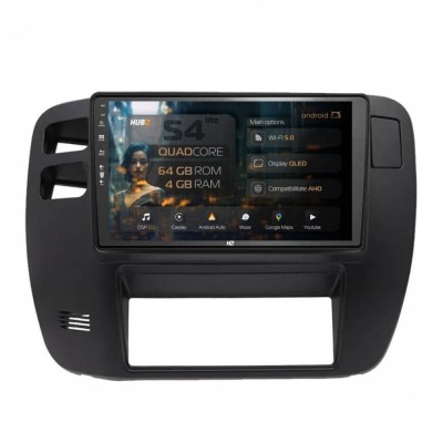 Navigatie Nissan Patrol (2000-2005) 4GB RAM Android 13 Quadcore DSP GPS Wi-FI Carplay Android Auto USB Bluetooth Waze Touchscreen 9 inch foto