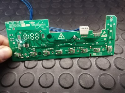 Placa electronica , modul afisaj masina de spalat Whirlpool AWOC / C165 foto