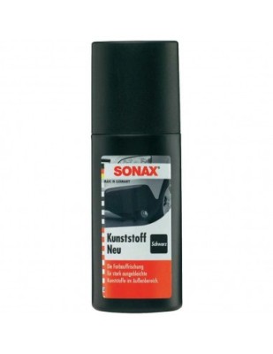 Solutie restaurare plastice exterior SONAX Plastic Restorer BlacK 100ml foto