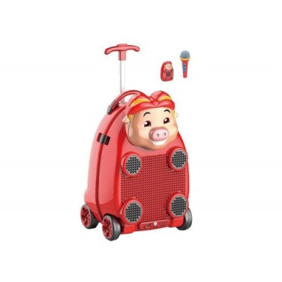 Troler muzical pentru copii Happy Piggy foto