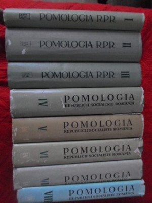 POMOLOGIA R.P.R. (R.S.R.) VOL.1-8 COMPLETA-T. BORDEIANU, N. CONSTANTINESCU, N. STEFAN SI COLAB.-233321 foto