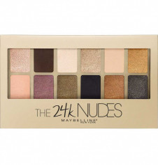 Paleta farduri de ochi Maybelline New York The 24 Karat Nudes Eyeshadow foto