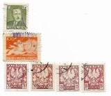 Polonia - Marci diverse (6 buc.), 1950 - valori obliterate
