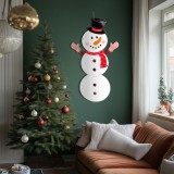 Decor de Craciun - om de zapada - hartie - 90 cm