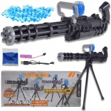 PUȘCĂ MINIGUN AUTOMATĂ PENTRU BILE DE GEL, &Icirc;NCĂRCARE ELECTRICĂ PRIN USB