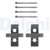 Set accesorii placute frana Alfa Romeo 147 (937 ), 156 (932 ), 156 Sportwagon (932 ), Gtv (916 ); Ford Focus 1 (Daw; Peugeot 406 Coupe (8c), punte Fa