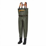 Waders Inspire Chest Bootfoot Wader Eva Sole Green XL marime 44/45, Prologic