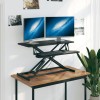 VidaXL Stație de lucru reglabilă 90x40x(13-50) cm oțel lemn prelucrat 336400
