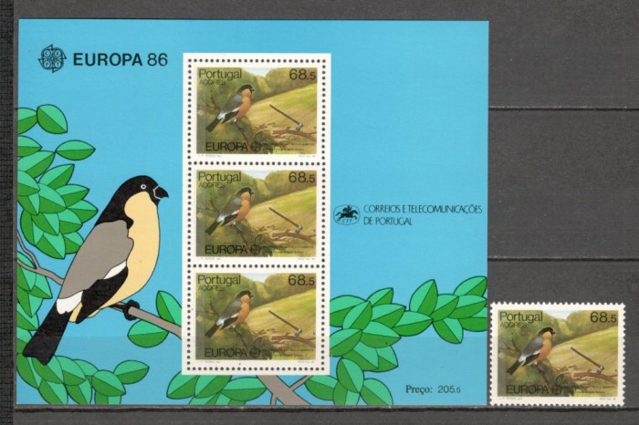 Azore.1986 EUROPA-Natura si protejarea mediului SE.664