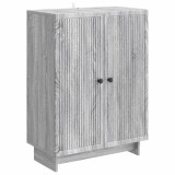 vidaXL Bufet Sonoma gri 66 x 34,5 x 90 cm Lemn prelucrat 893901