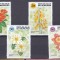 DB1 Flora Flori 1992 Burundi 4 v. MNH