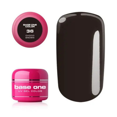 Gel UV Silcare Base One Color - Choco Brown 36, 5g foto