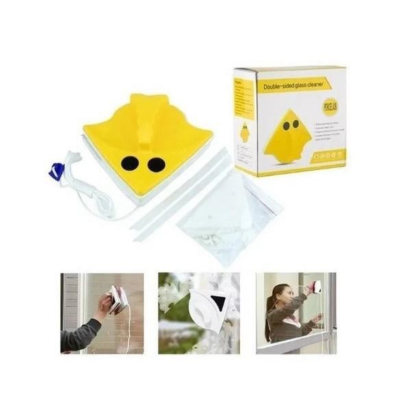 Stergator geamuri magnetic, spala ambele parti simultan, Rezistent