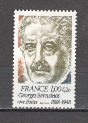 Franta.1978 90 ani nastere G.Bernacos-scriitor SF.864 foto