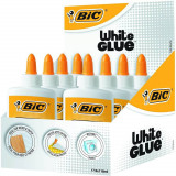 Cumpara ieftin Set 8 Lipiciuri Bic White Glue, 118 Ml, Lipici Bic, Lipiciuri Bic, Lipici Bic White, Lipici Bic White Glue, Lipici Lichid, Lipici Alb, Lipici Hartie,