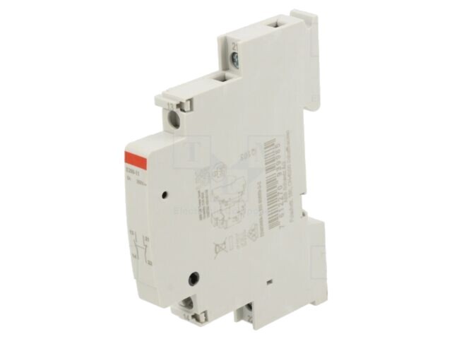 Accesorii relee ABB: contacte auxiliare NC NO 18x58x85mm E297