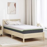 VidaXL Saltea Alb, Gri 90 x 200 cm Spumă