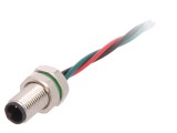 Conector M5 3 PIN IP67 60V 100mm 1A