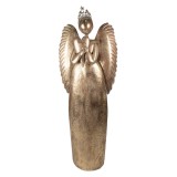 Cumpara ieftin Figurina Inger metal auriu 74x31x204 cm