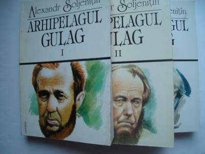 Arhipelagul gulag (vol. I-II-III) - Alexandr Soljenitin foto