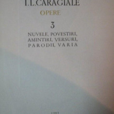 OPERE VOL III de I.L. CARAGIALE , 1962